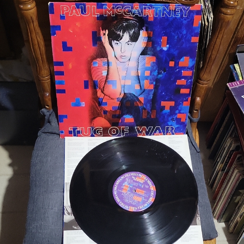 Paul mccartney~ tug of war Vinyl Album